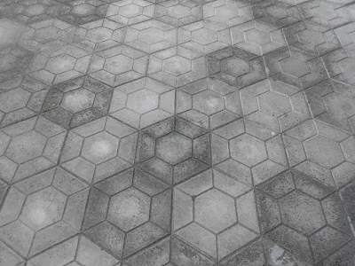 cemento stampato-pavimento