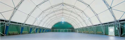 esempio di tensostruttura sportiva