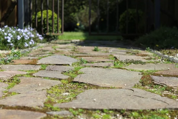 come pavimentare il giardino